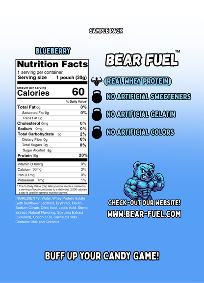 Blueberry Protein Gummies