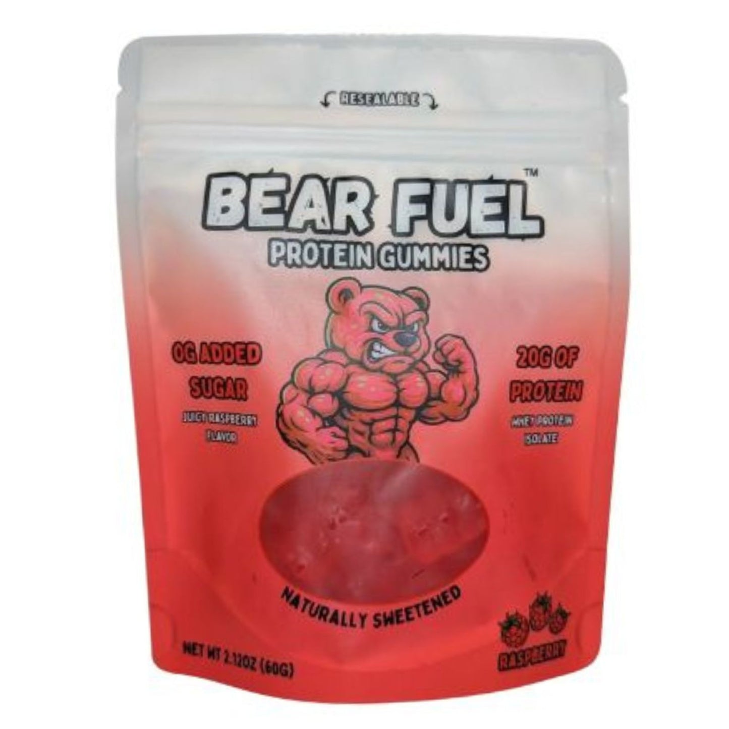 Raspberry Protein Gummies